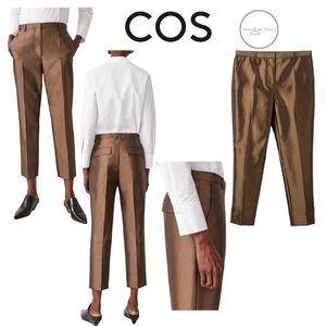 𝅺NWT COS Metallic Tailored Trouser